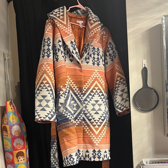 Denim&Co Jackets & Blazers - NWOT Denim & Co Canyon Retreat Jacquard Coat